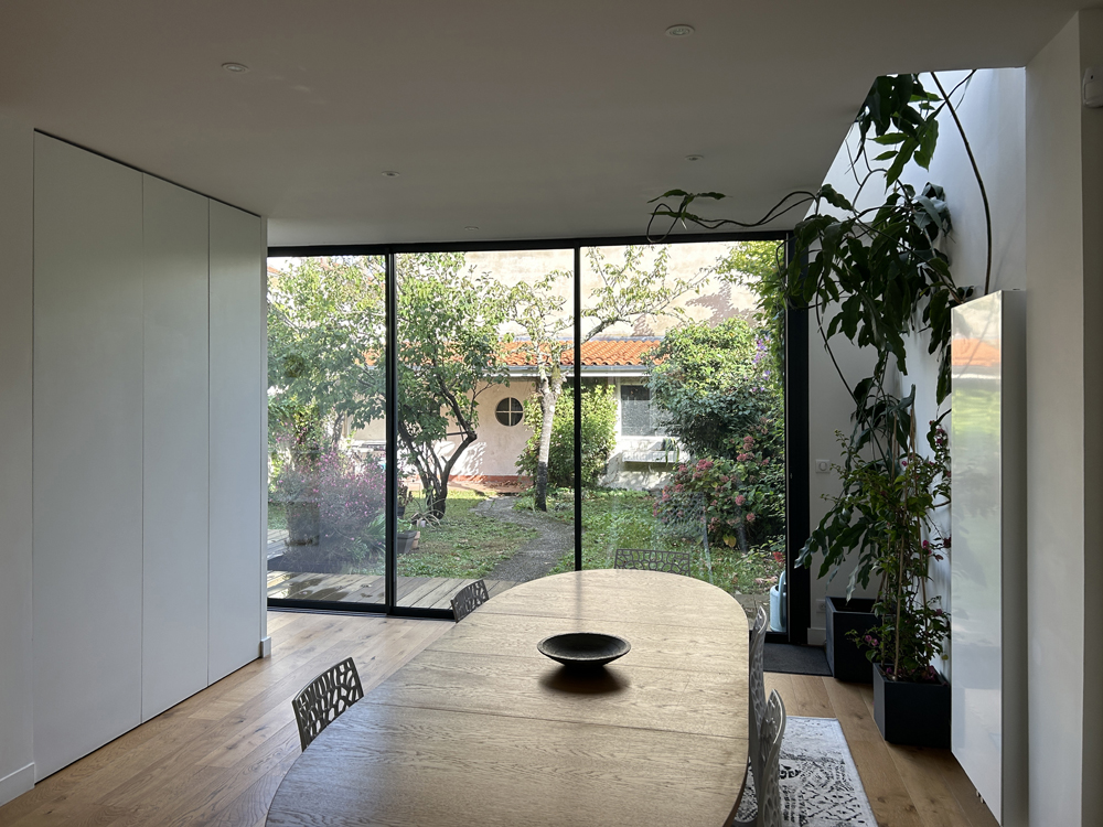 extension et réhabilitation d'une maison au bouscat